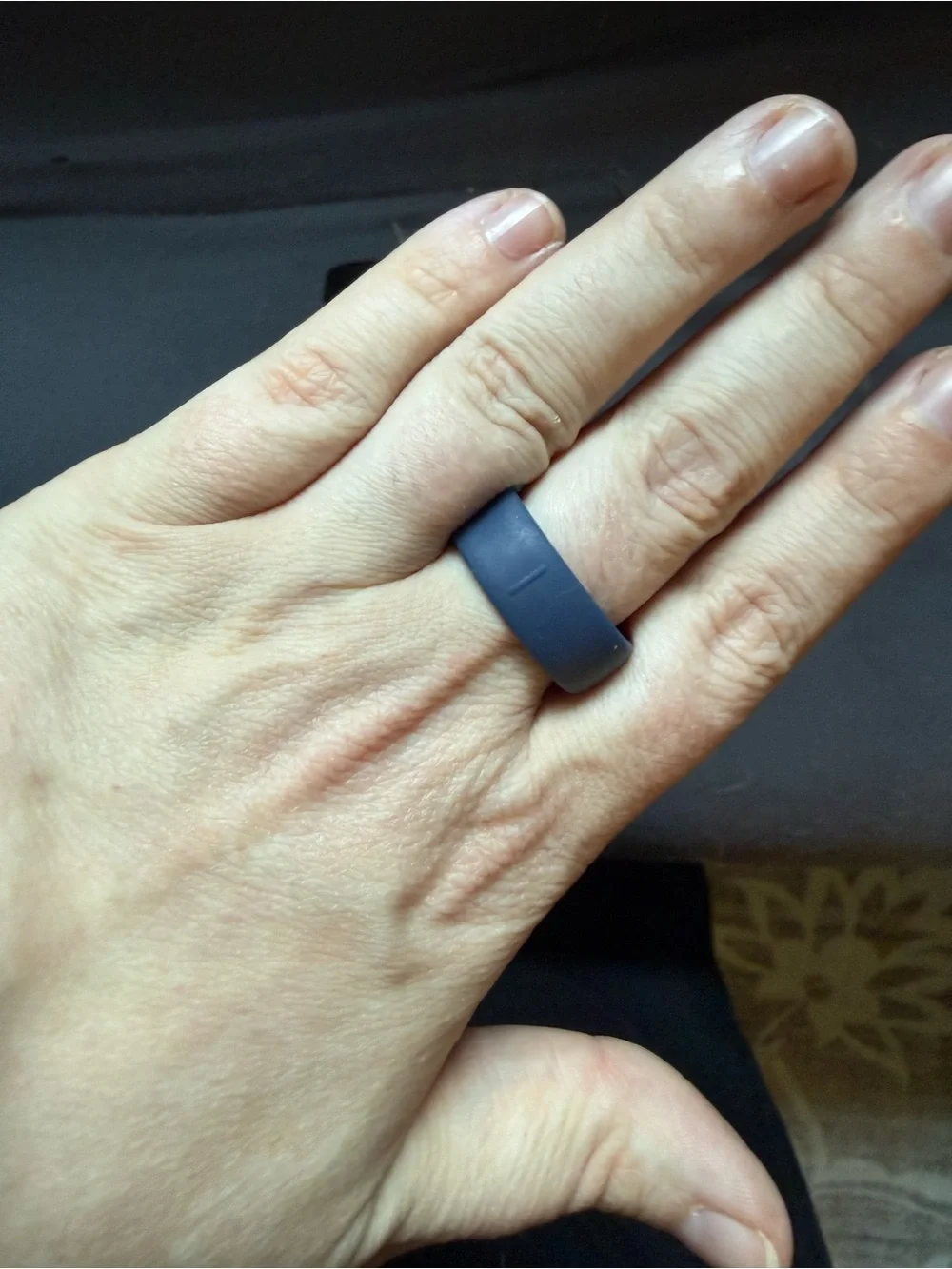 Wireless Smartwatch Charger Dock with Blue Magnetic Ring
